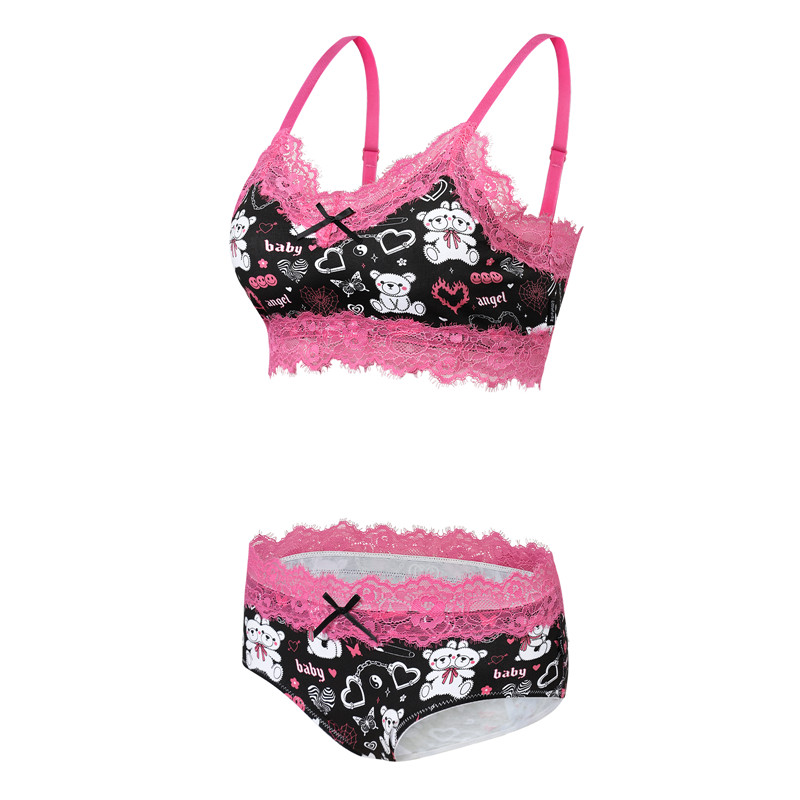 Scene Babe Lacey Bralette Set