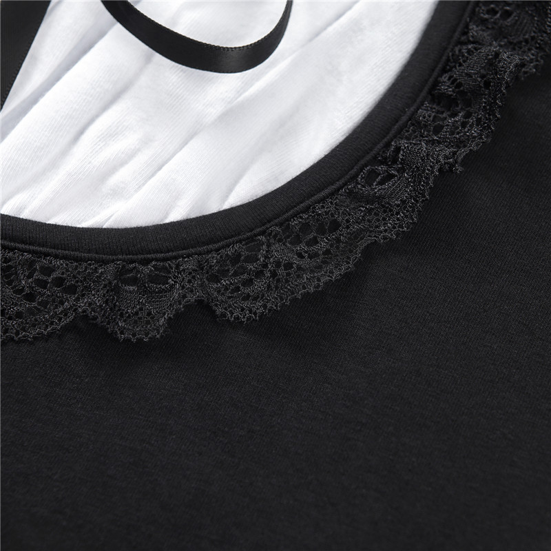 Classic Lolita Onesie Black