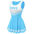 Cheer Sissy Mini Dress Blue