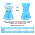 Cheer Sissy Mini Dress Blue