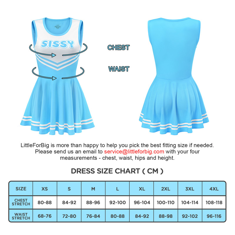 Cheer SissyUniversity Mini Dress Blue
