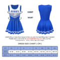 Cheer Sissy Mini Dress Dark Blue