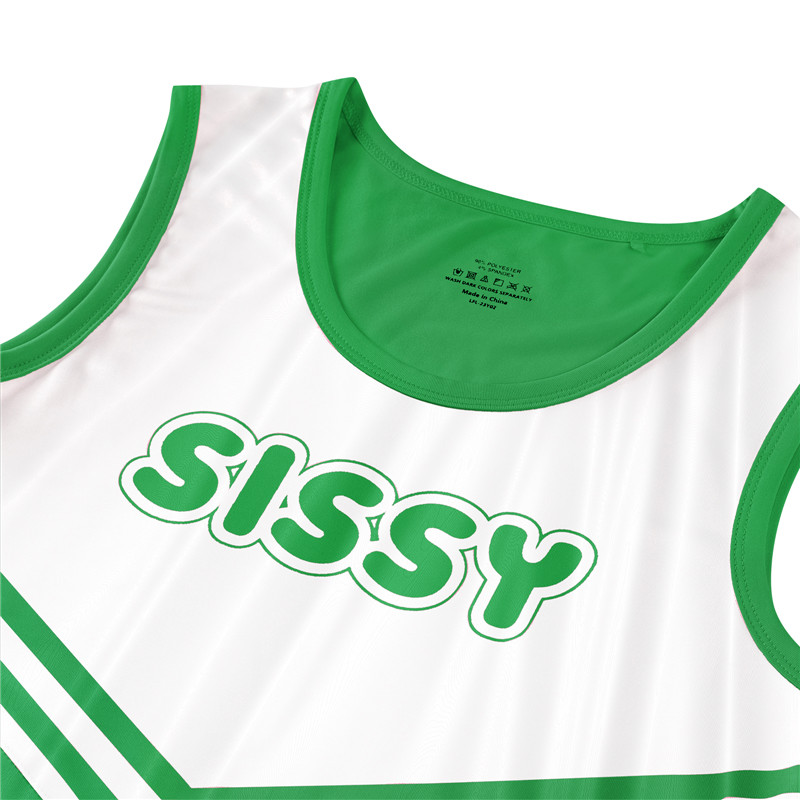 Cheer SissyUniversity Mini Dress Dark Green