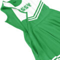 Cheer Sissy Mini Dress Dark Green