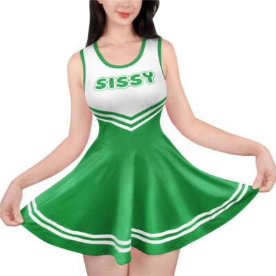 Cheer SissyUniversity Mini Dress Dark Green