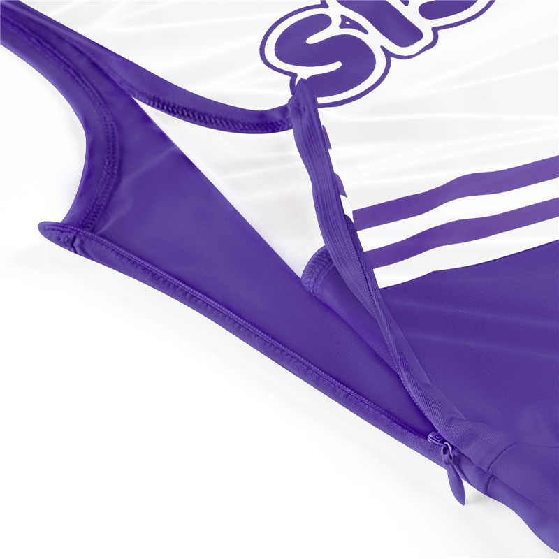 Cheer SissyUniversity Mini Dress Dark Purple