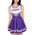 Cheer SissyUniversity Mini Dress Dark Purple