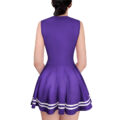 Cheer Sissy Mini Dress Dark Purple