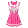 Cheer Sissy Mini Dress Rose