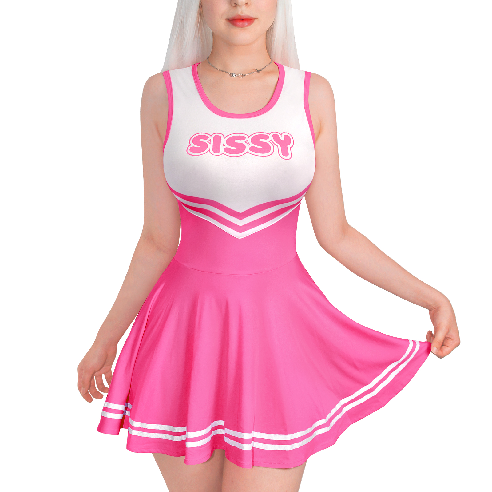 Cheer SissyUniversity Mini Dress Rose