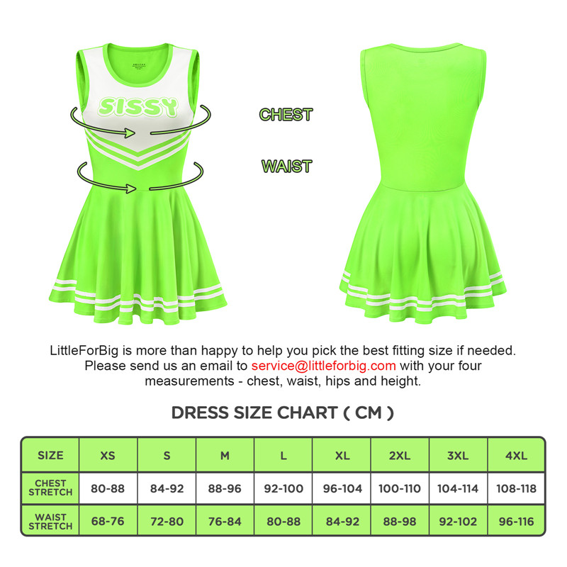 Cheer SissyUniversity Mini Dress Green