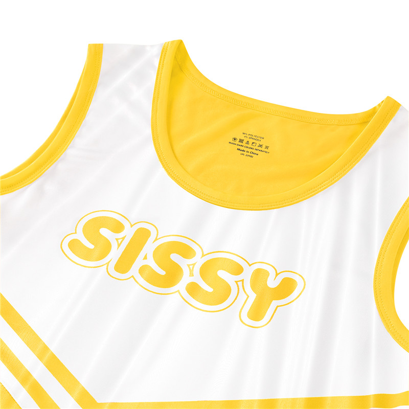 Cheer SissyUniversity Mini Dress Yellow
