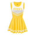 Cheer Sissy Mini Dress Yellow