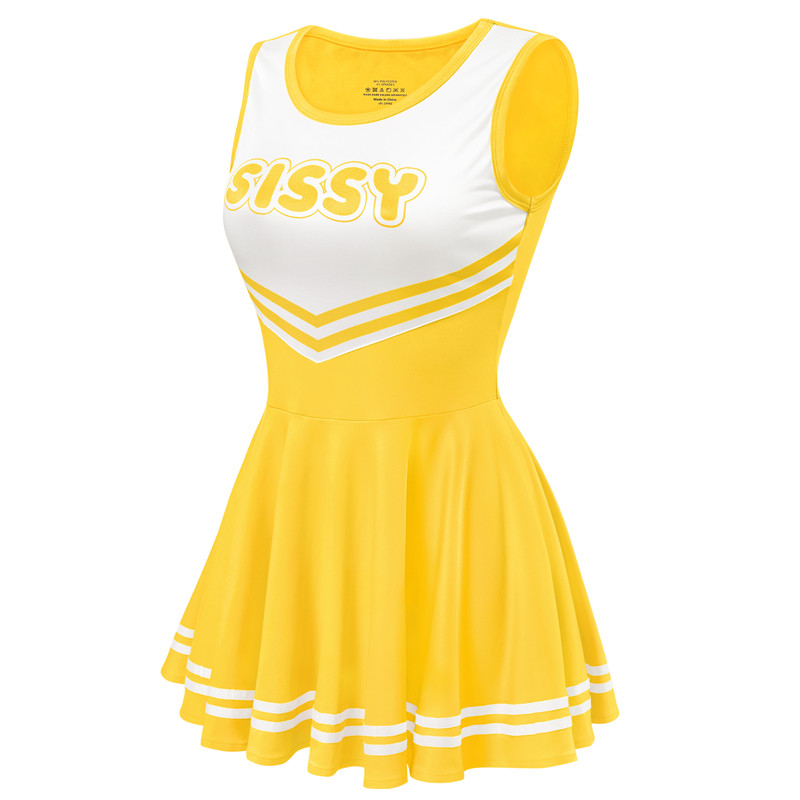Cheer SissyUniversity Mini Dress Yellow