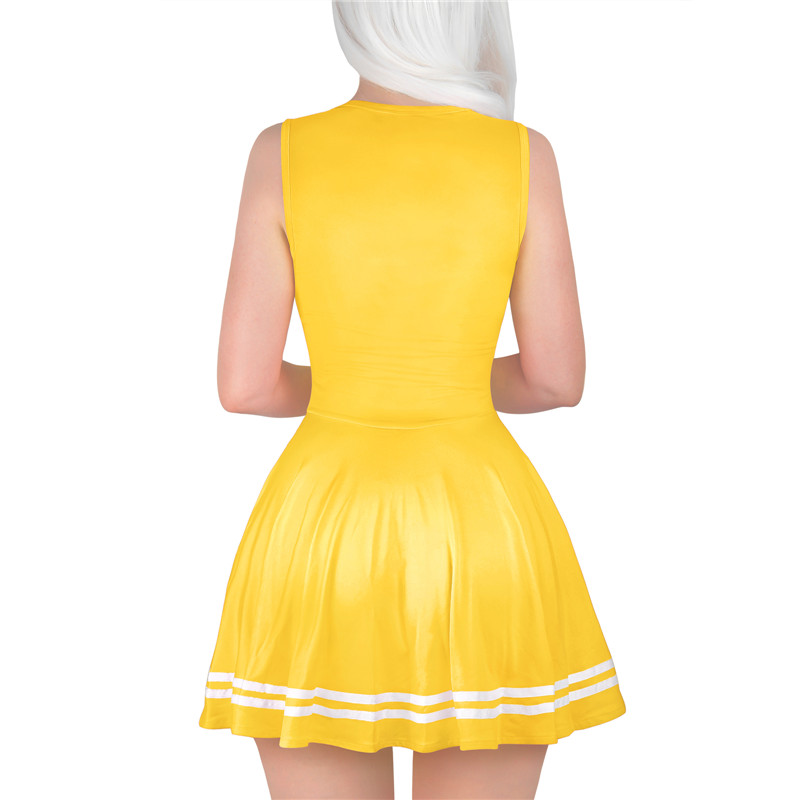 Cheer SissyUniversity Mini Dress Yellow