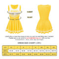 Cheer Sissy Mini Dress Yellow