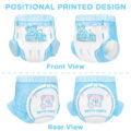 Potty Pants Adult Diapers 2 Pieces Sample Pack(M)/(L)/(XL)