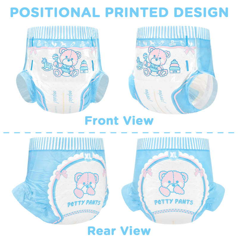 Potty Pants Adult Diapers 2 Pieces Sample Pack(M)/(L)/(XL)