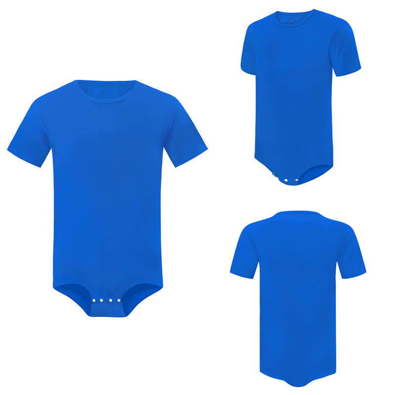 Relaxed Fit Basic Onesie Blue