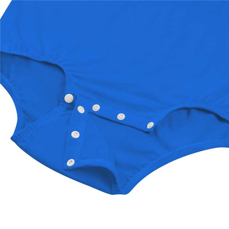 Relaxed Fit Basic Onesie Blue