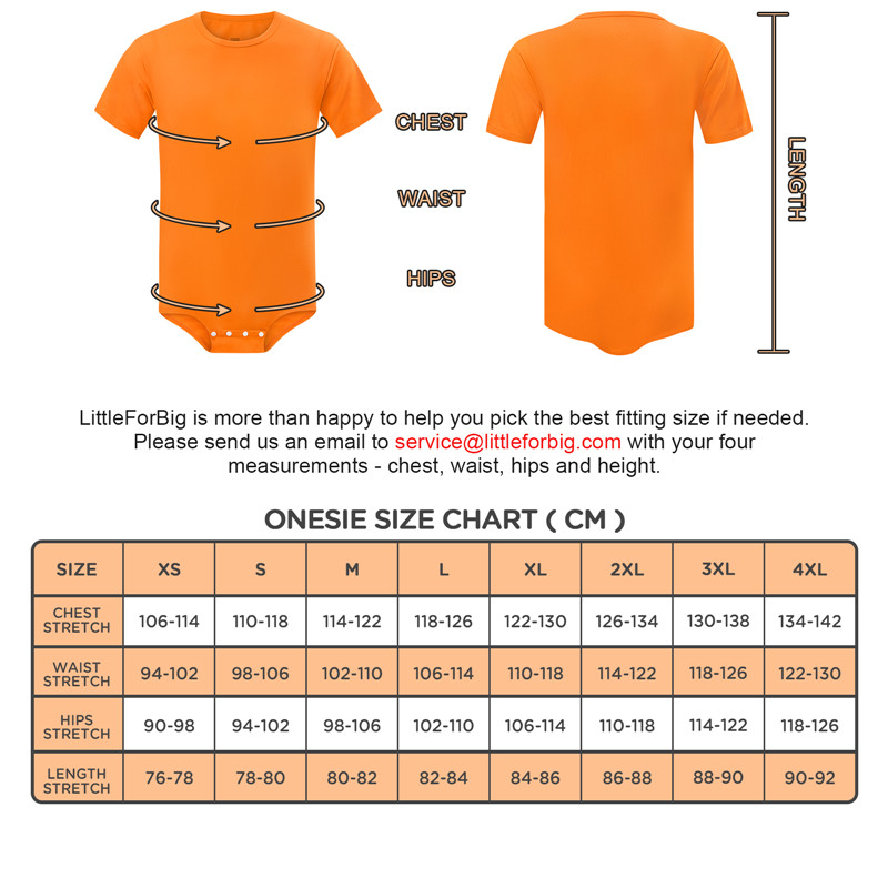 Relaxed Fit Basic Onesie Orange