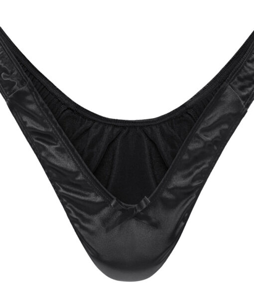 Little Secret Thong Tucking Gaff Panties Black