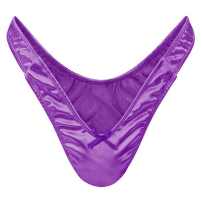 Little Secret Thong Tucking Gaff Panties Purple