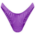 Little Secret Thong Tucking Gaff Panties Purple