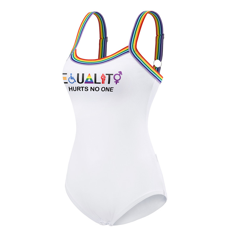 Pride Camisole Bodysuit Letter