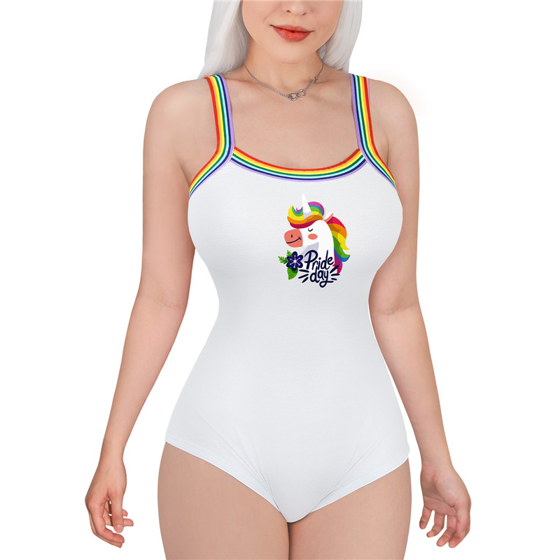 Pride Camisole Bodysuit Unicorn