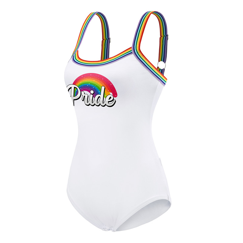 Pride Camisole Bodysuit Rainbow With Stars