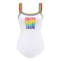 Pride Camisole Bodysuit Artistic Lettering