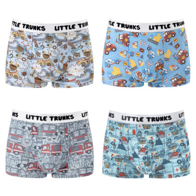 Cars Little Trunks Boxer Briefs Set
