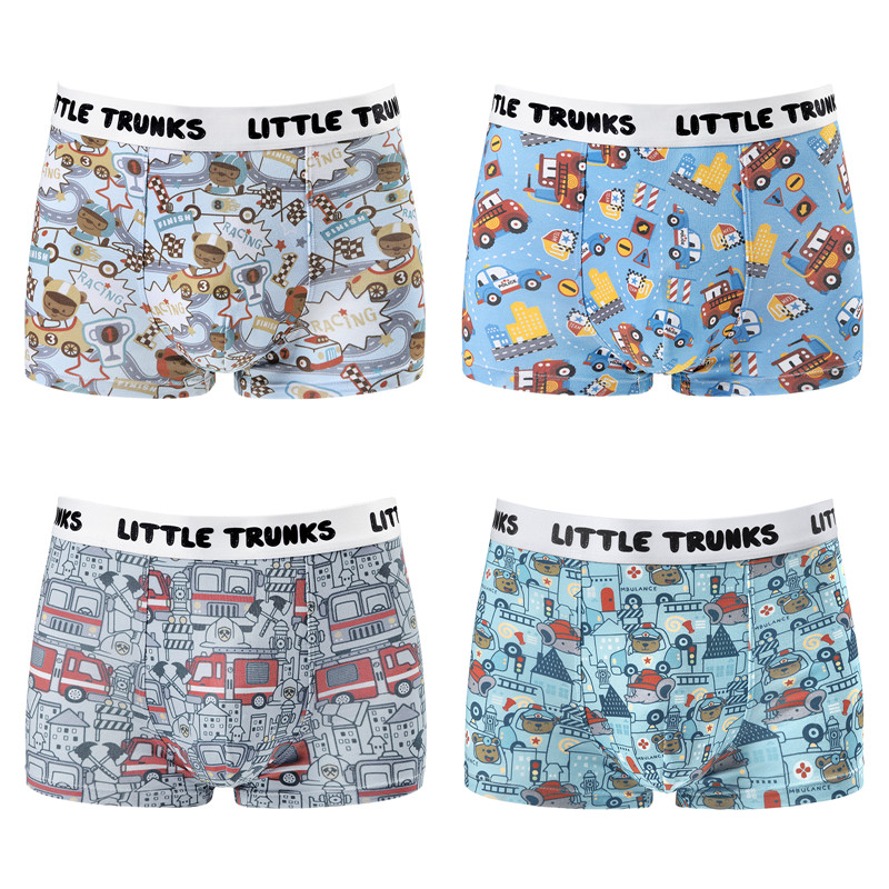 Cars Little Trunks Boxer Briefs Set