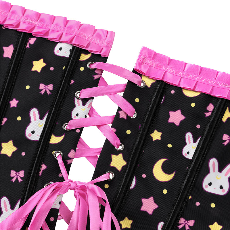 Usagi Moon Corset Pink