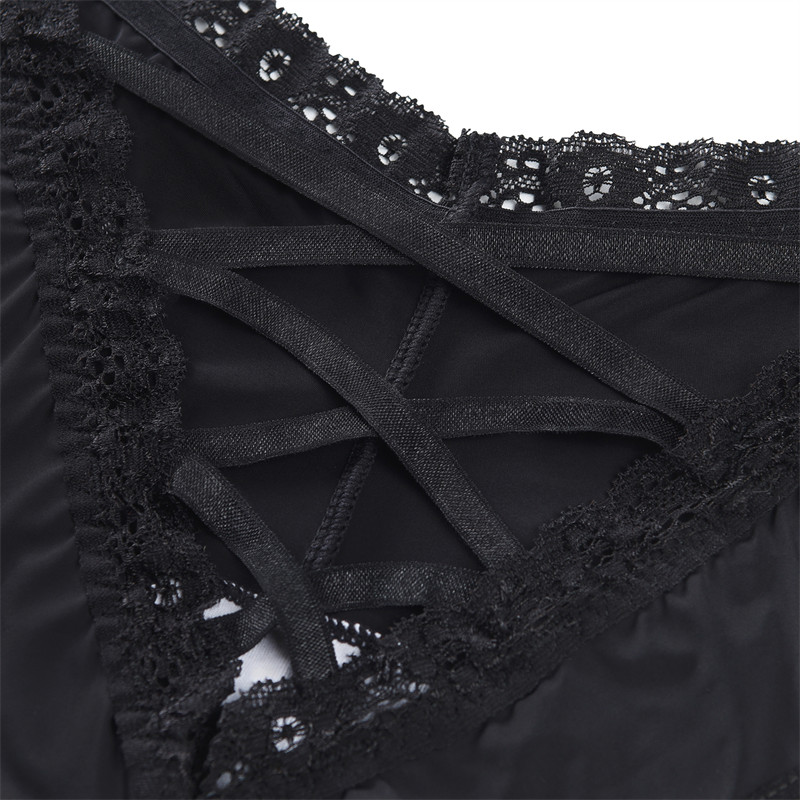 SissyUniversity Tease Panties Black