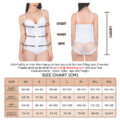 White Tummy Control Shapewear Bodysuit