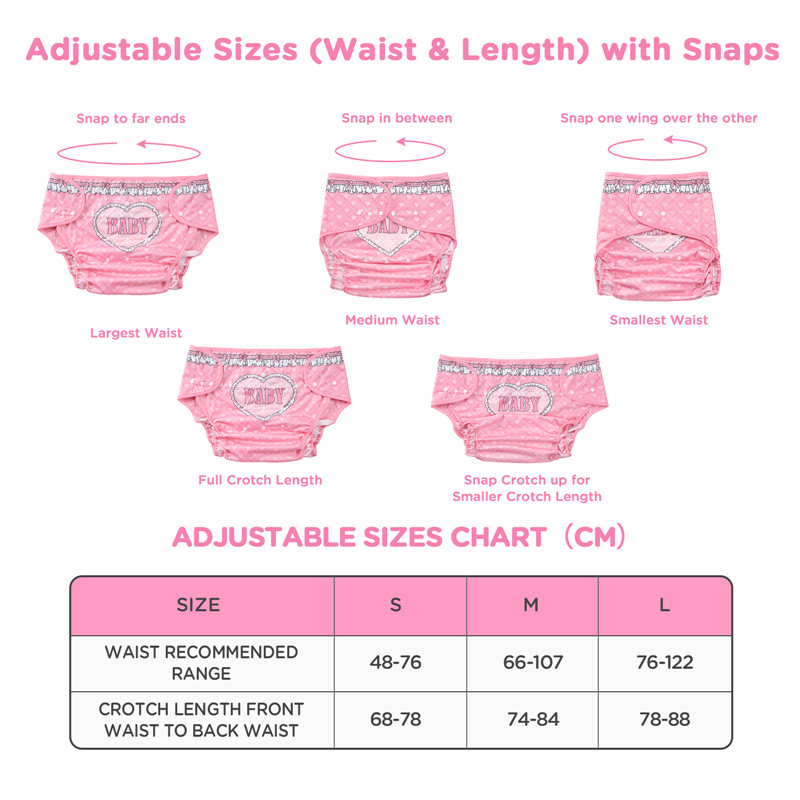 Blushing Baby Adult Diaper Wrap Cover