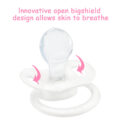 Gen2 BigShield Pacifier Baby Rabbit Pink