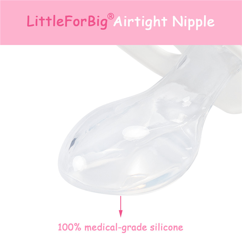 Gen2 BigShield Pacifier Baby Rabbit Pink