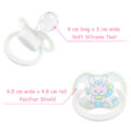 Gen2 BigShield Pacifier Baby Rabbit Pink