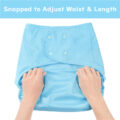 Primary Comfort Cloth Adult Diaper Wrap Cover One Size Blue