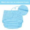 Primary Comfort Cloth Adult Diaper Wrap Cover One Size Blue