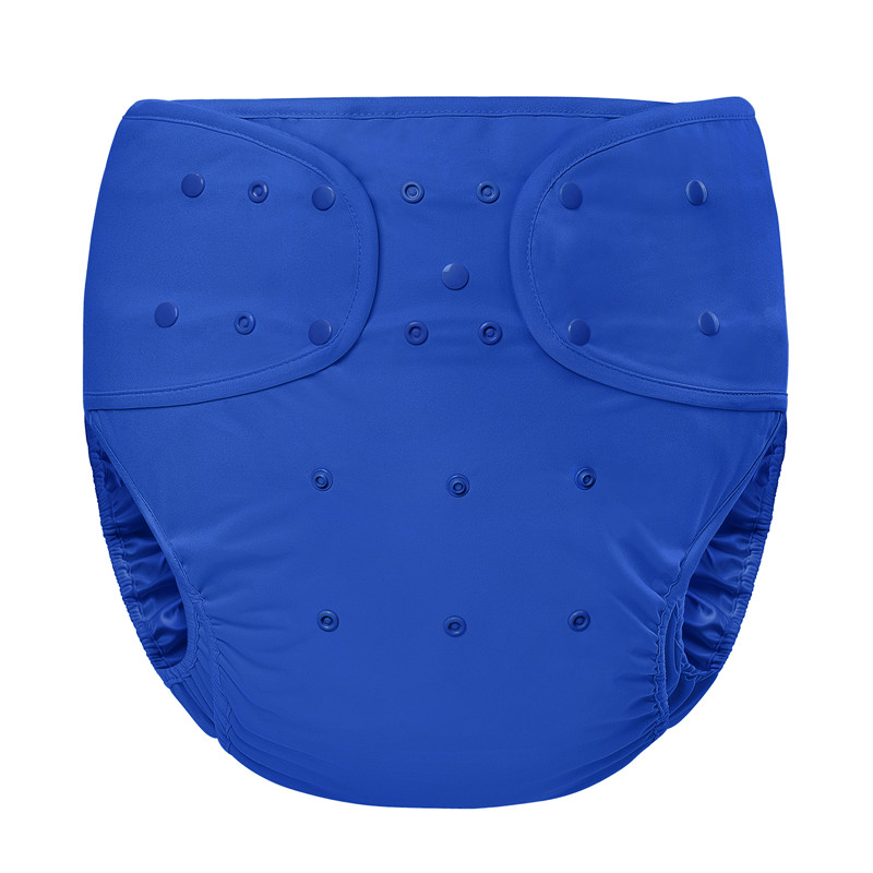 Primary Comfort Cloth Adult Diaper Wrap Cover One Size Dark Blue