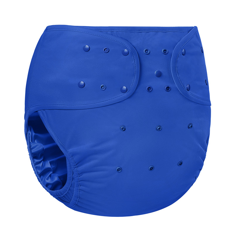 Primary Comfort Cloth Adult Diaper Wrap Cover One Size Dark Blue