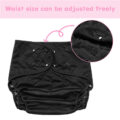 Primary Comfort Cloth Adult Diaper Wrap Cover One Size Black