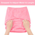 Primary Comfort Cloth Adult Diaper Wrap Cover One Size Pink