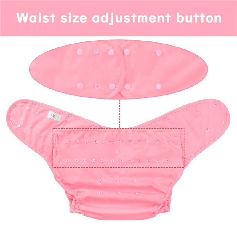 Primary Comfort Cloth Adult Diaper Wrap Cover One Size Pink