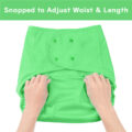 Primary Comfort Cloth Adult Diaper Wrap Cover One Size Green