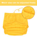 Primary Comfort Cloth Adult Diaper Wrap Cover One Size Yellow